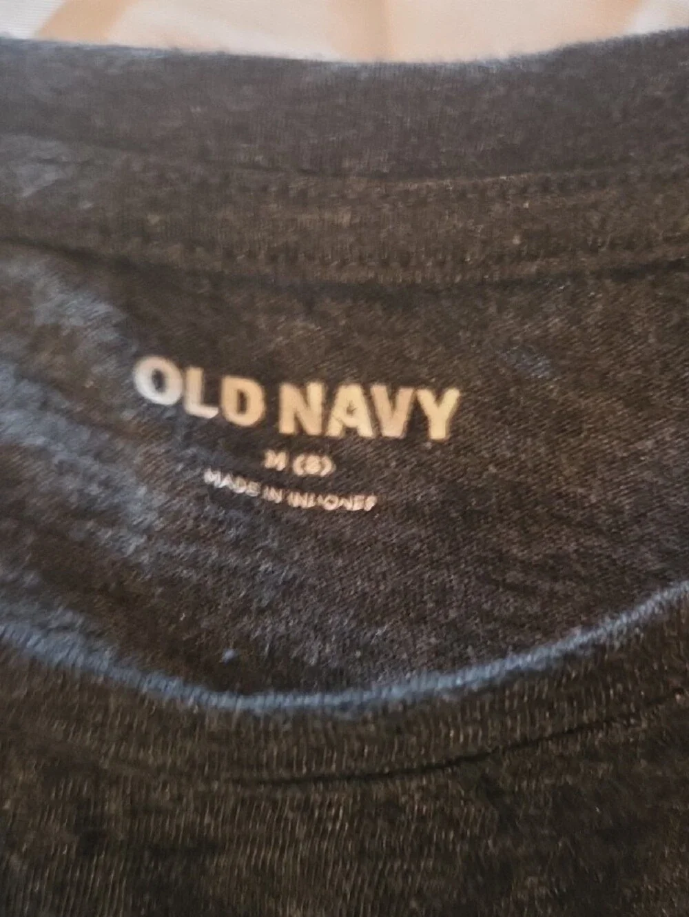 Old Navy Girls’s Dark Grey Short-Sleeve Crew Neck Tee